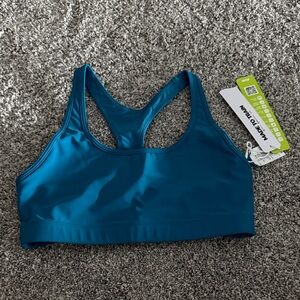 Blue Sports Bra